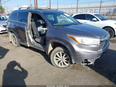 TOYOTA HIGHLANDER HYBRID 2014