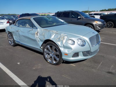 BENTLEY CONTINENTAL GTC 2013