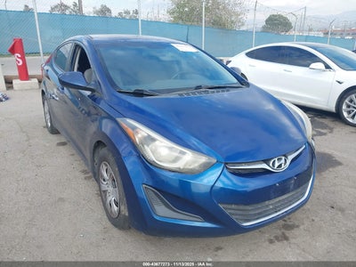HYUNDAI ELANTRA 2016