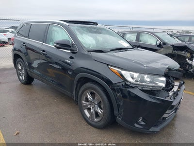 TOYOTA HIGHLANDER HYBRID 2017