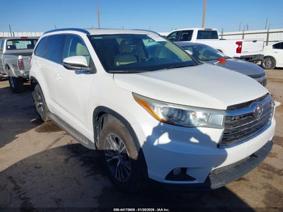 TOYOTA HIGHLANDER 2016