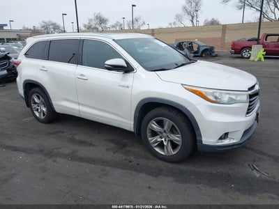TOYOTA HIGHLANDER HYBRID 2014
