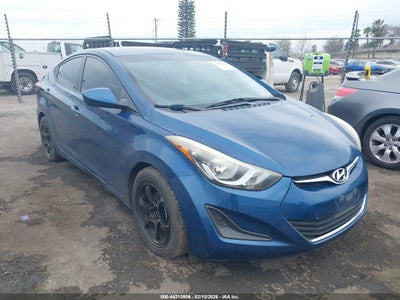 HYUNDAI ELANTRA 2016