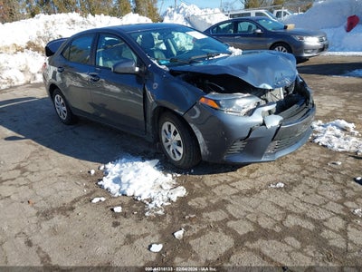 TOYOTA COROLLA 2016