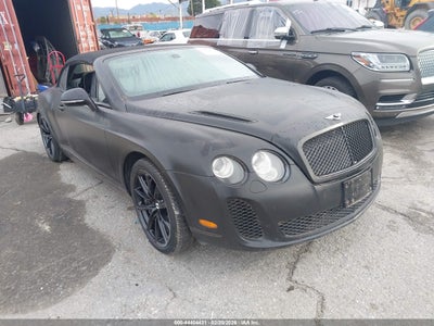 BENTLEY CONTINENTAL SUPERSPORTS 2012