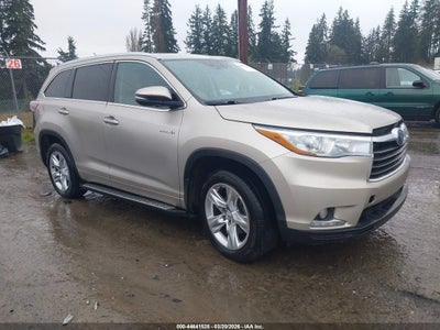 TOYOTA HIGHLANDER HYBRID 2014