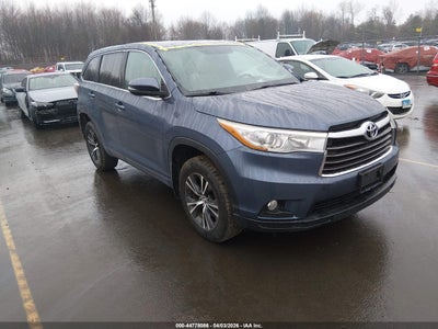 TOYOTA HIGHLANDER 2016