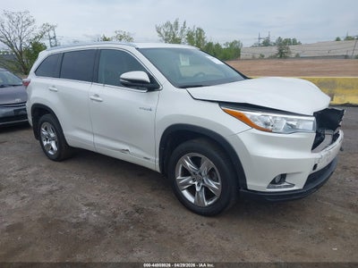 TOYOTA HIGHLANDER HYBRID 2016