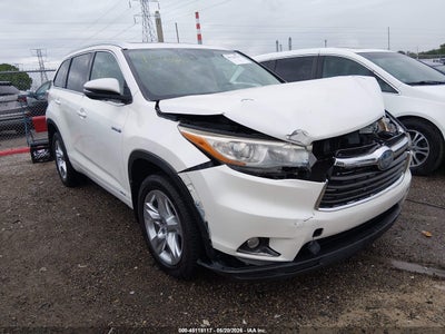 TOYOTA HIGHLANDER HYBRID 2016