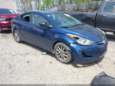 HYUNDAI ELANTRA 2016