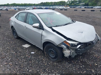 TOYOTA COROLLA 2016