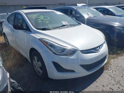 HYUNDAI ELANTRA 2016