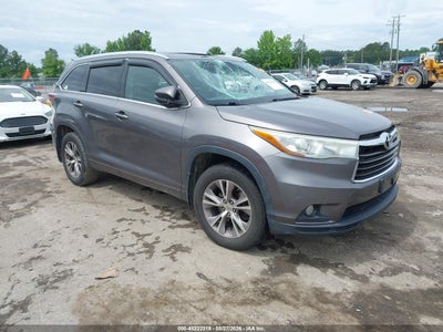 TOYOTA HIGHLANDER 2015