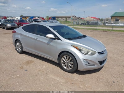 HYUNDAI ELANTRA 2016