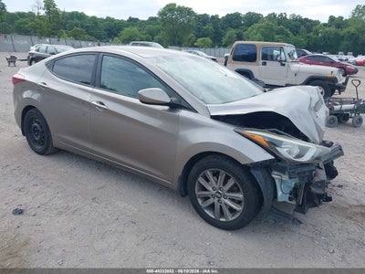 HYUNDAI ELANTRA 2016