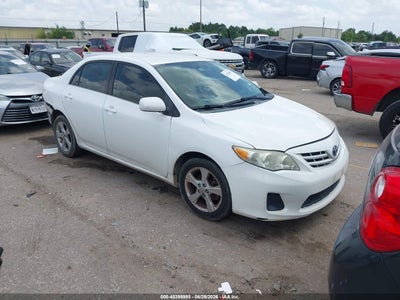 TOYOTA COROLLA 2013