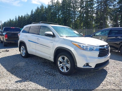 TOYOTA HIGHLANDER HYBRID 2016
