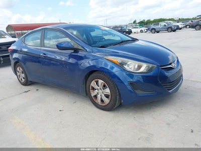 HYUNDAI ELANTRA 2016