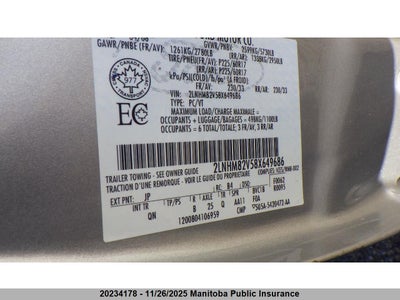 LINCOLN TOWN CAR 2008