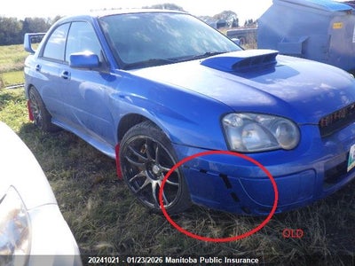 SUBARU IMPREZA WRX STI 2004