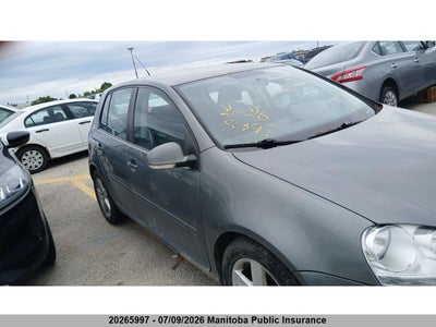 VOLKSWAGEN RABBIT 2.5 2008