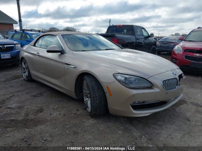 BMW 6 SERIES 2012