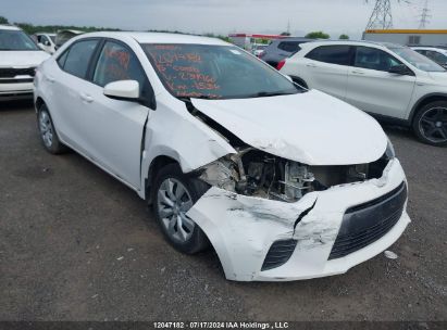 Toyota Corolla Le 2015