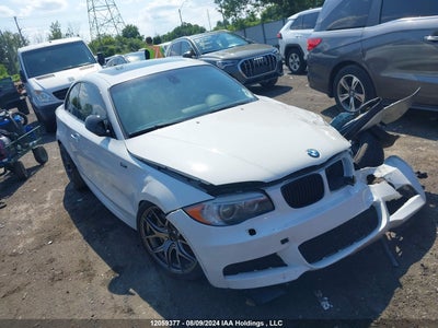 BMW 1 SERIES 2012