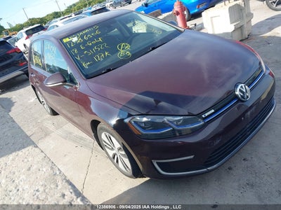 VOLKSWAGEN E-GOLF 2018